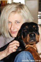 Nikita, notre mascotte Croc Blanc Sortie de la rue et adoptée en décembre 2008 par Catherine